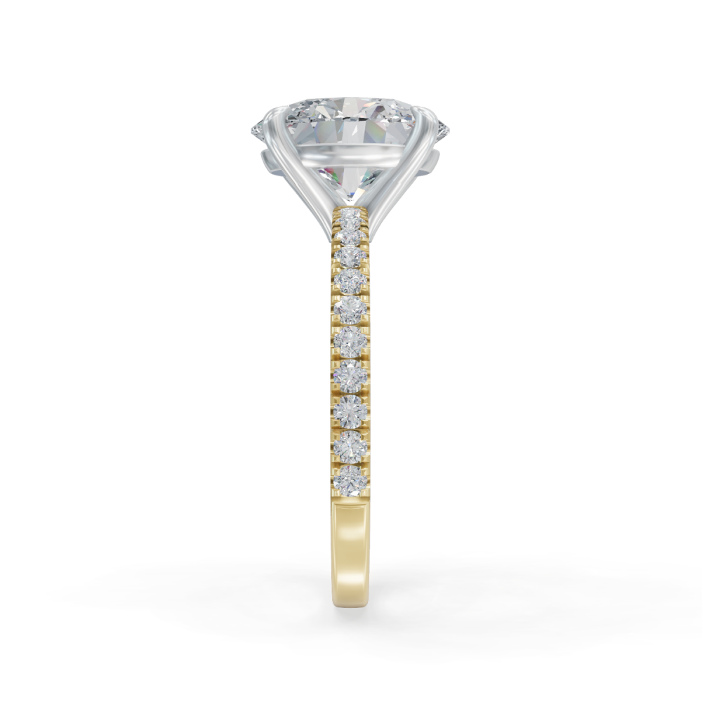Tulip Certified Labgrown Diamond Ring