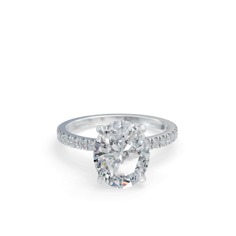 Tulip Certified Labgrown Diamond Ring