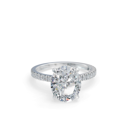 Tulip Certified Labgrown Diamond Ring