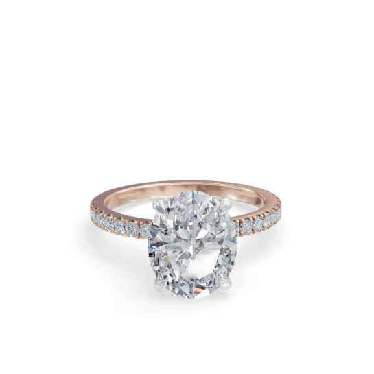 Tulip Certified Labgrown Diamond Ring