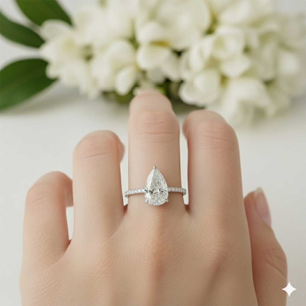 Lunara Certified Labgrown Diamond Ring Lunara Certified Labgrown Diamond Ring