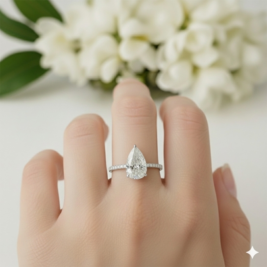 Lunara Certified Labgrown Diamond Ring Lunara Certified Labgrown Diamond Ring