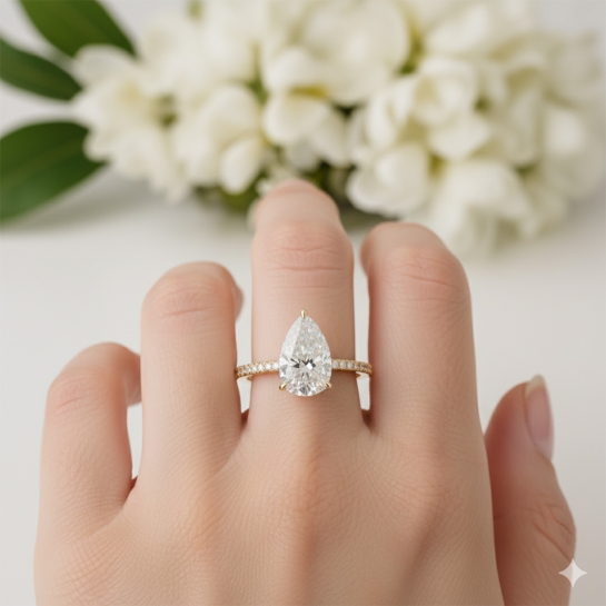Lunara Certified Labgrown Diamond Ring Lunara Certified Labgrown Diamond Ring