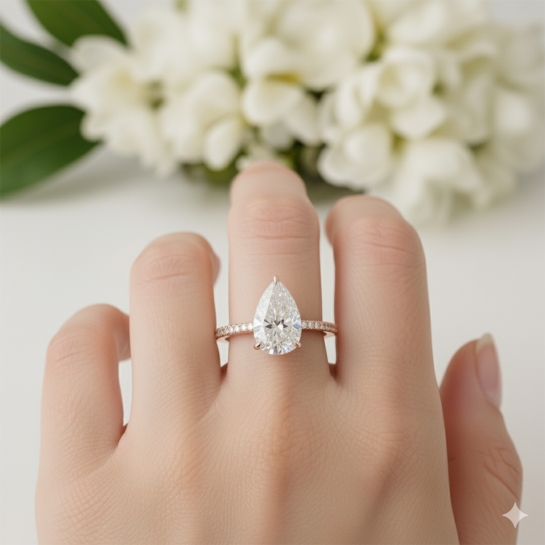 Lunara Certified Labgrown Diamond Ring Lunara Certified Labgrown Diamond Ring