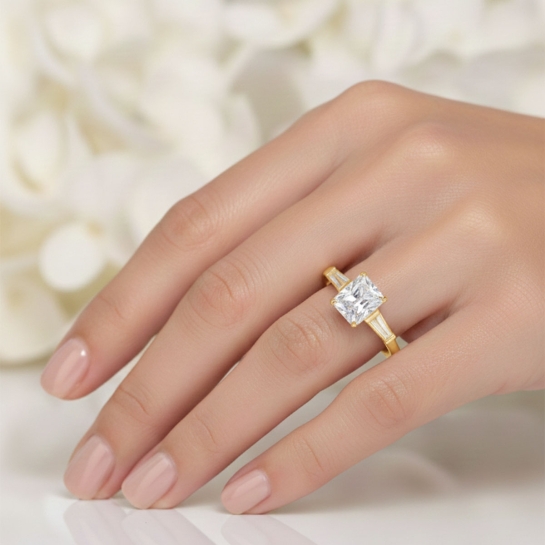 Yelena Certified Labgrown Diamond Ring