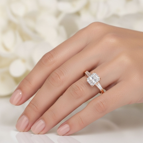 Yelena Certified Labgrown Diamond Ring