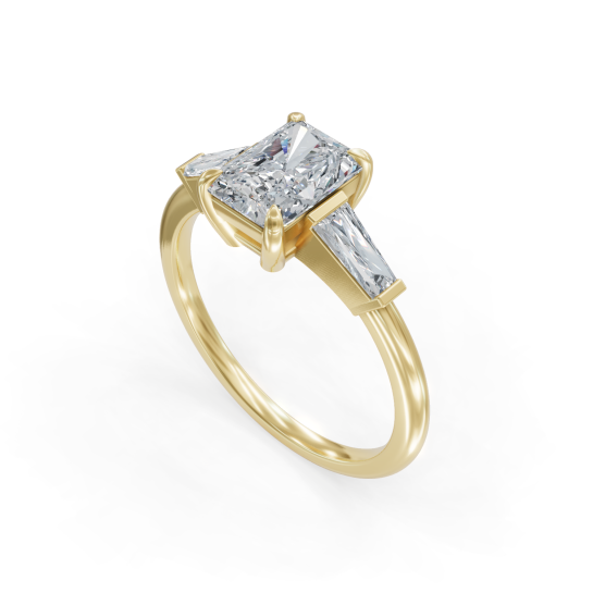 Yelena Certified Labgrown Diamond Ring
