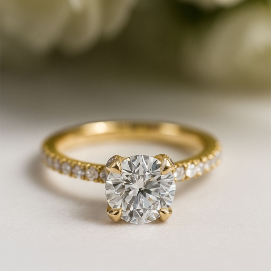 Grace Certified Labgrown Diamond Ring