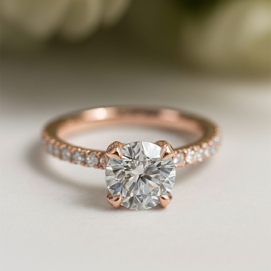 Grace Certified Labgrown Diamond Ring