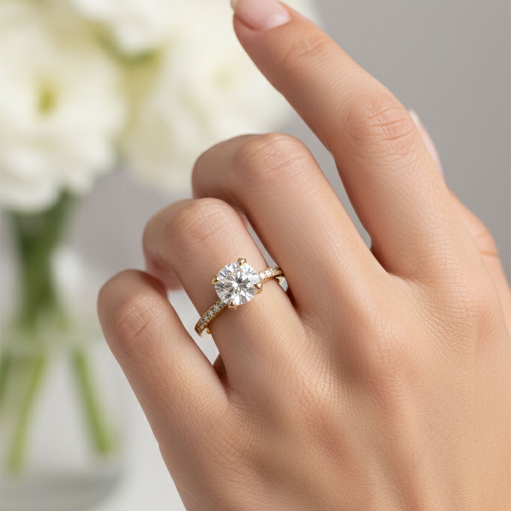 Grace Certified Labgrown Diamond Ring