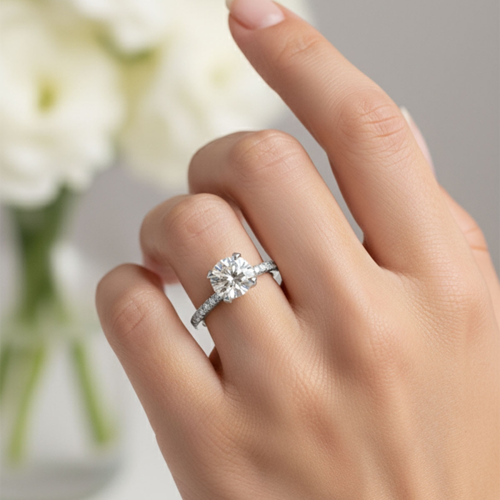 Grace Certified Labgrown Diamond Ring