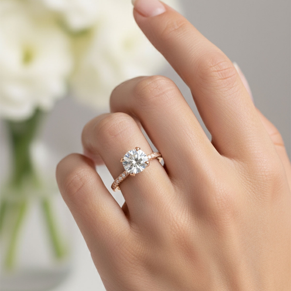 Grace Certified Labgrown Diamond Ring