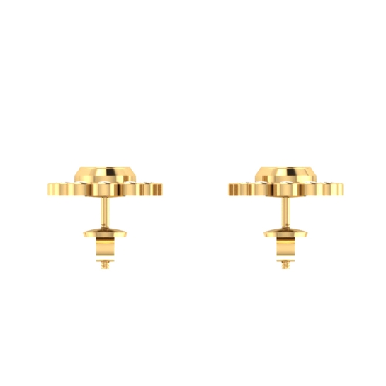 Pachaimani kundan Gold Earring