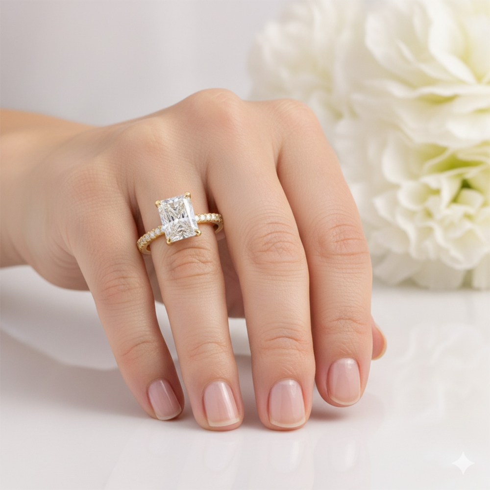 Amelia Certified Labgrown Diamond Ring