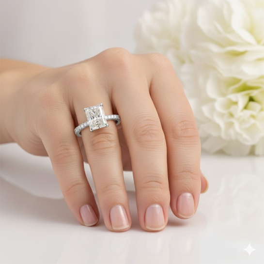 Amelia Certified Labgrown Diamond Ring