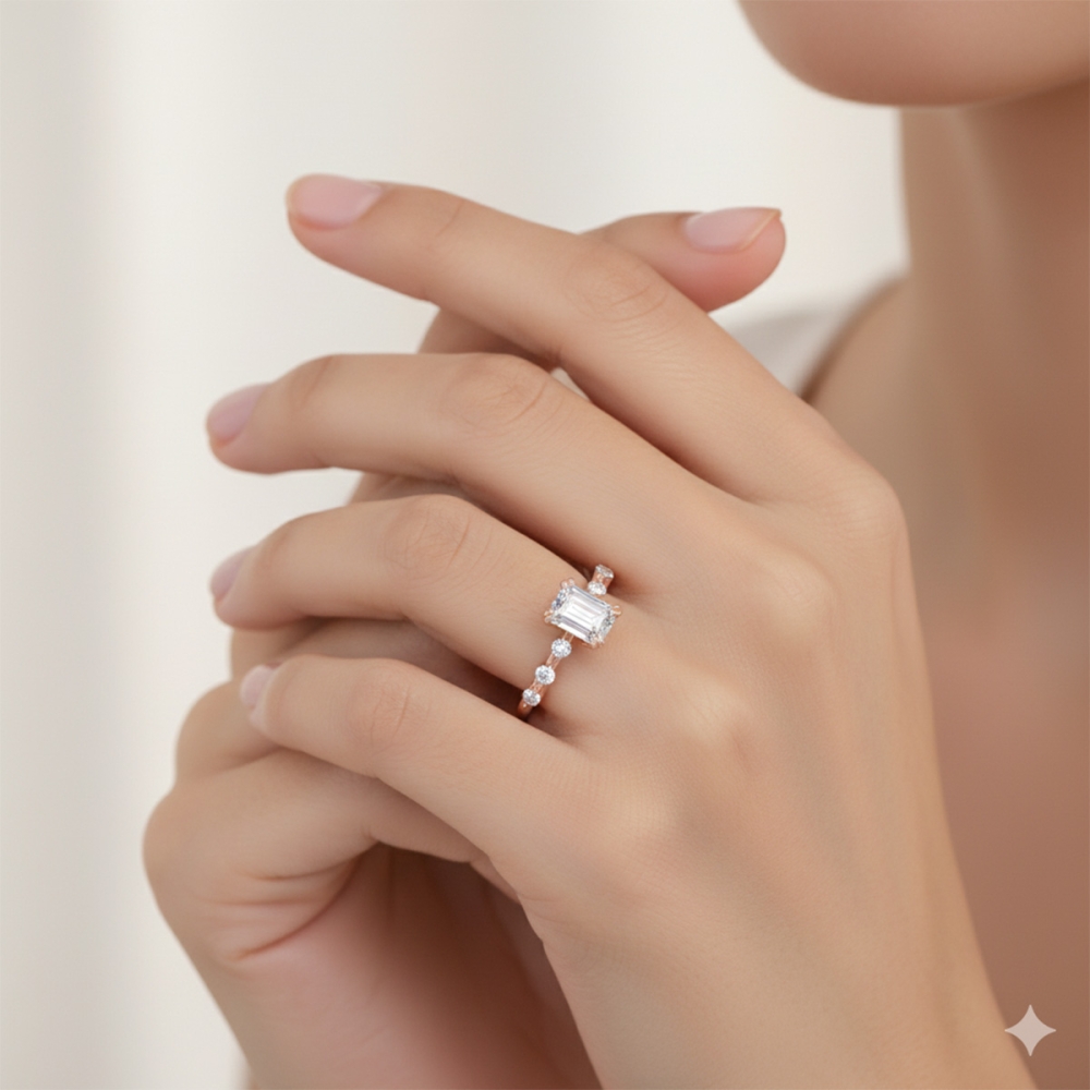 Olivia Certified Labgrown Diamond Ring