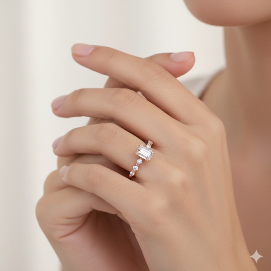 Olivia Certified Labgrown Diamond Ring