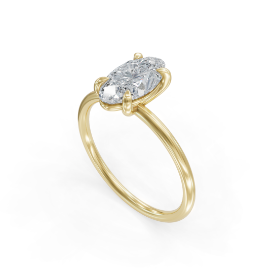 Violet Certified Labgrown Diamond Ring Violet Certified Labgrown Diamond Ring