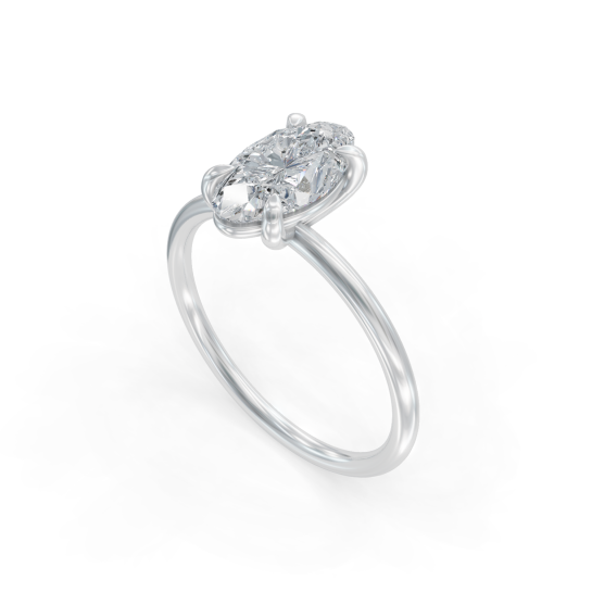 Violet Certified Labgrown Diamond Ring Violet Certified Labgrown Diamond Ring