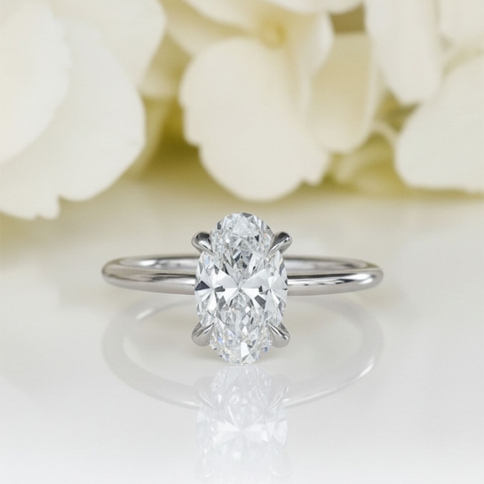 Violet Certified Labgrown Diamond Ring