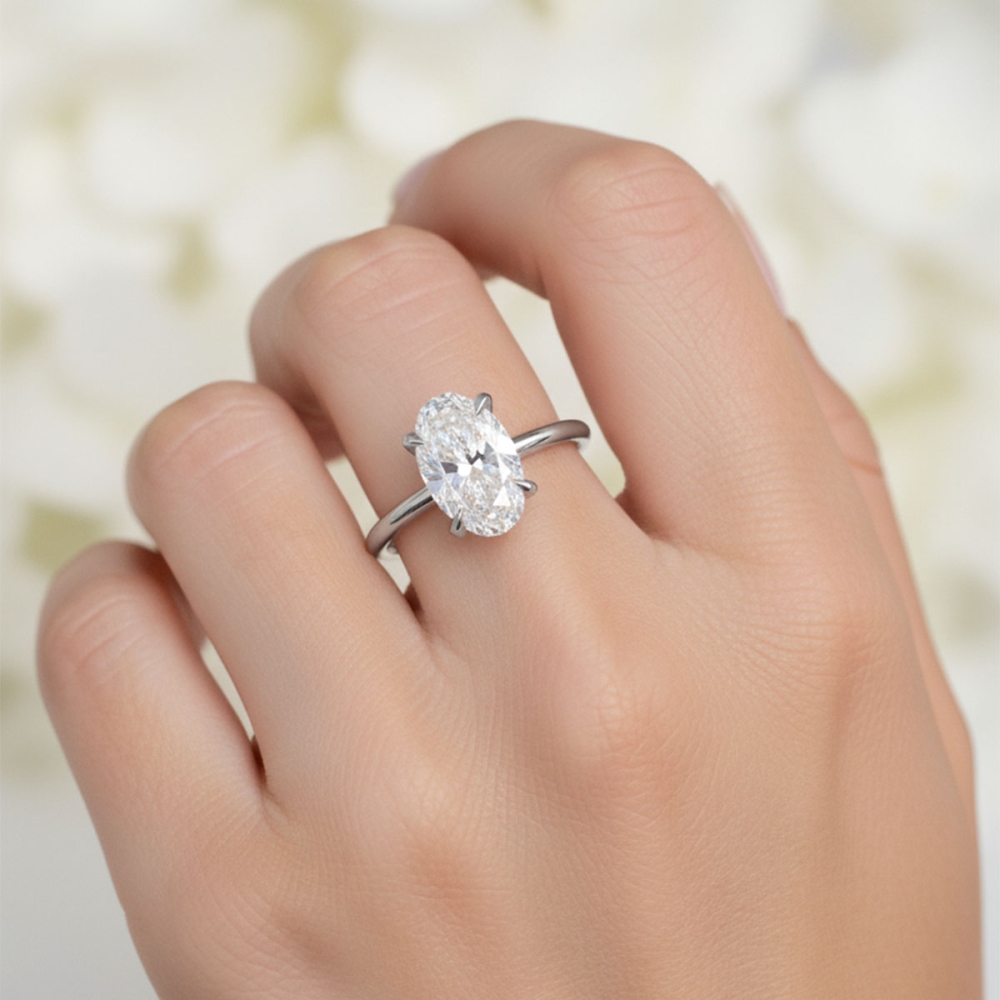 Violet Certified Labgrown Diamond Ring