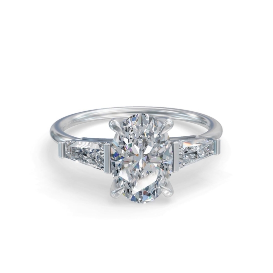 Paisley Certified Labgrown Diamond Ring