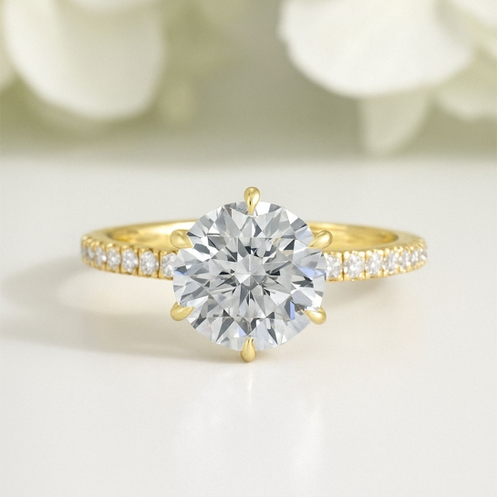 Claire Certified Labgrown Diamond Ring