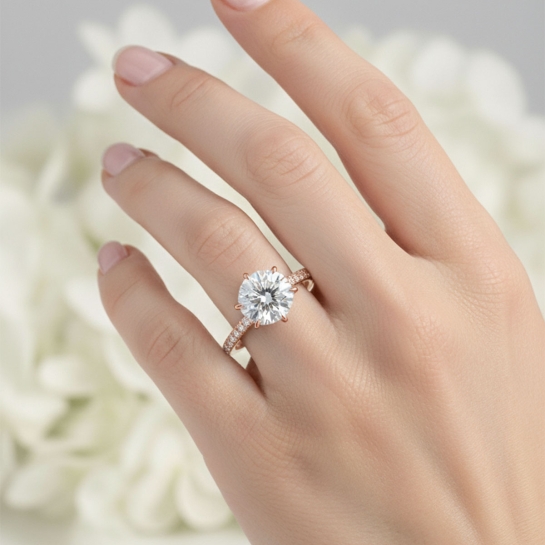 Claire Certified Labgrown Diamond Ring