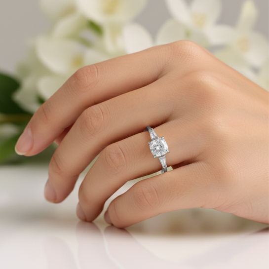 Icelynn Certified Labgrown Diamond Ring