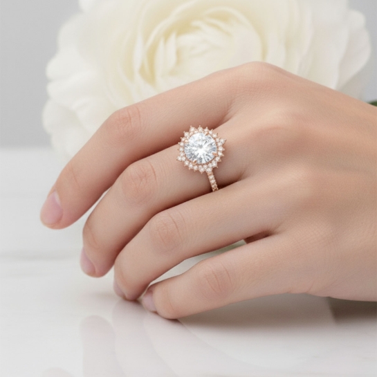 Emery Certified Labgrown Diamond Ring