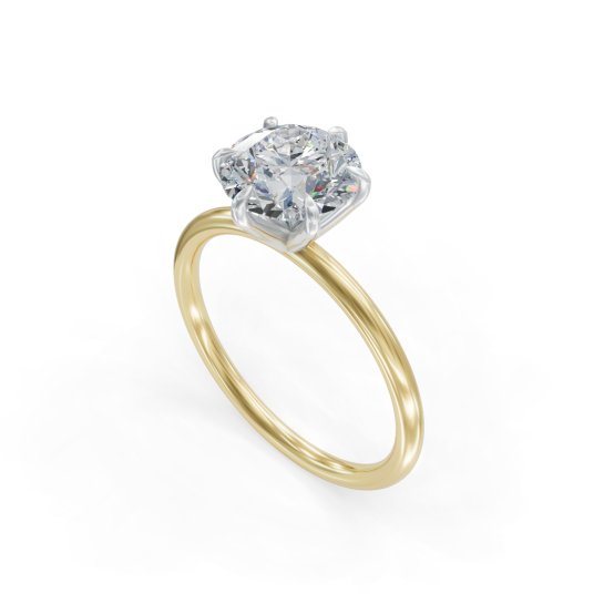 Rosemary Certified Labgrown Diamond Ring