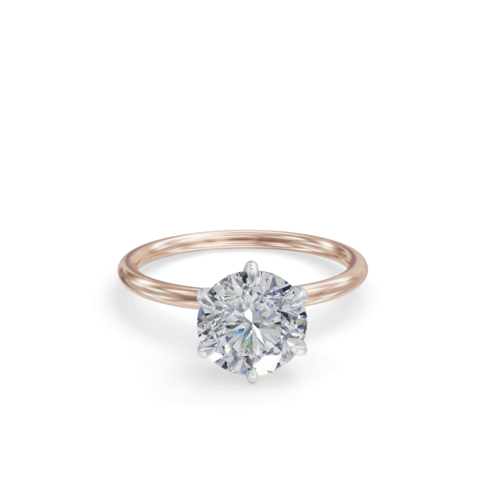 Rosemary Certified Labgrown Diamond Ring