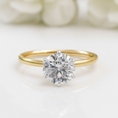 Rosemary Certified Labgrown Diamond Ring