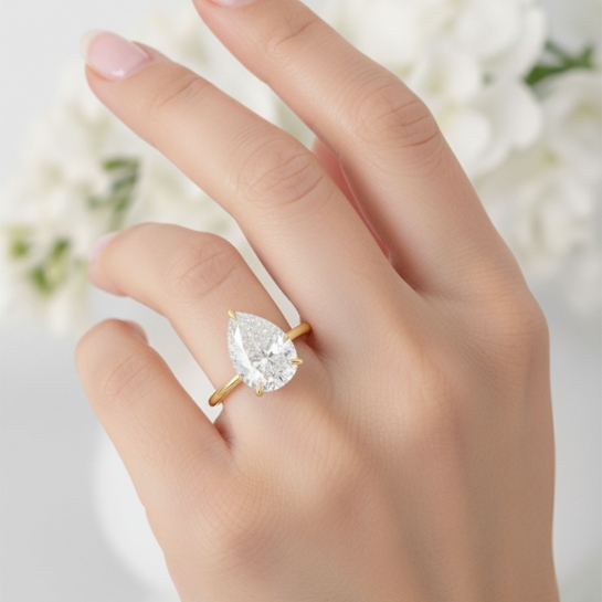 Daisy Certified Labgrown Diamond Ring