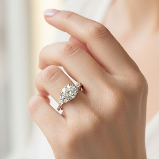 Savina Certified Labgrown Diamond Ring