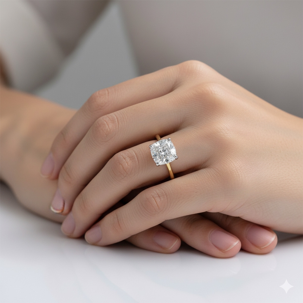 Ines Certified Labgrown Diamond Ring