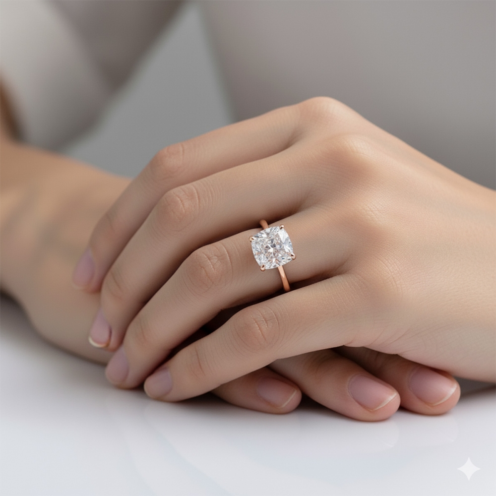 Ines Certified Labgrown Diamond Ring