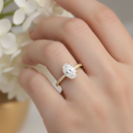 Valeria Certified Labgrown Diamond Ring