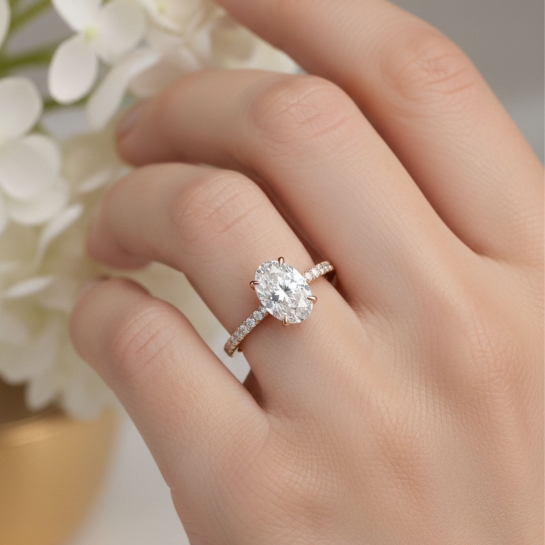 Valeria Certified Labgrown Diamond Ring