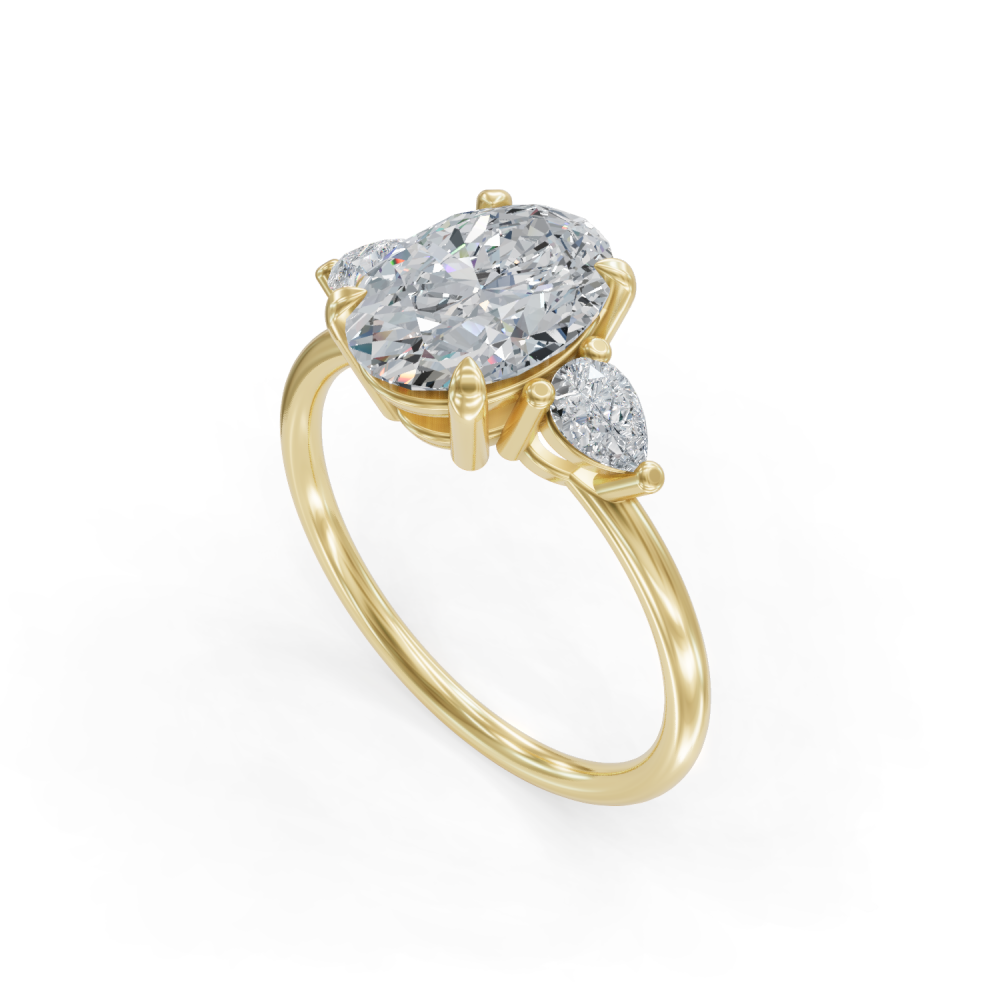 Emika Certified Labgrown Diamond Ring