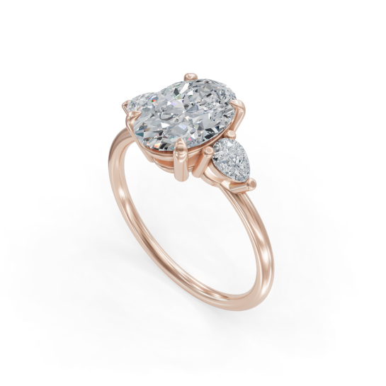 Emika Certified Labgrown Diamond Ring