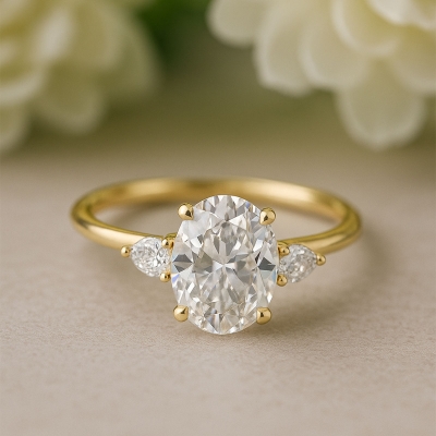Emika Certified Labgrown Diamond Ring