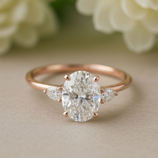 Emika Certified Labgrown Diamond Ring
