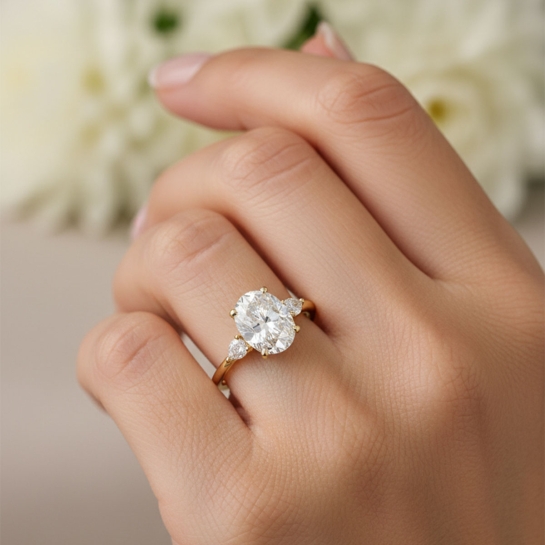 Emika Certified Labgrown Diamond Ring