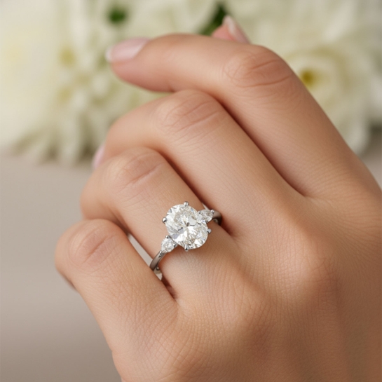 Emika Certified Labgrown Diamond Ring