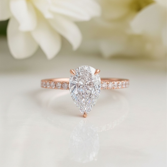 Yuzuki Certified Labgrown Diamond Ring