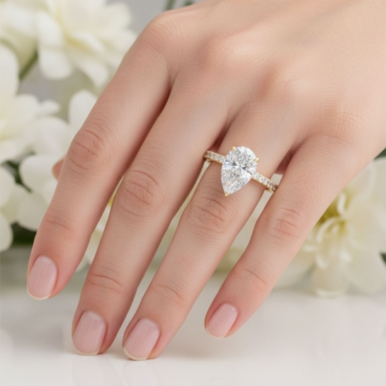 Yuzuki Certified Labgrown Diamond Ring