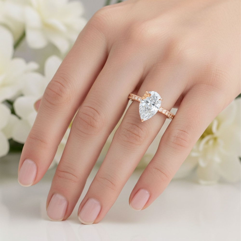 Yuzuki Certified Labgrown Diamond Ring