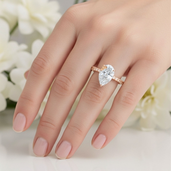 Yuzuki Certified Labgrown Diamond Ring