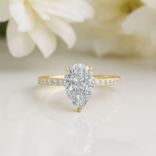 Yuzuki Certified Labgrown Diamond Ring